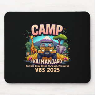 Eine epische Expedition Vbs 2025 Christliches Camp Mousepad