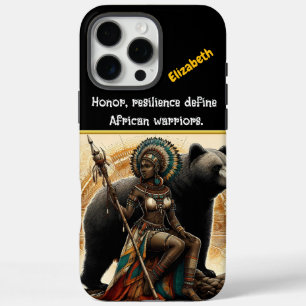 Eine erbitterte Kriegerkönigin beherrscht den Powe iPhone 16 Pro Max Hülle