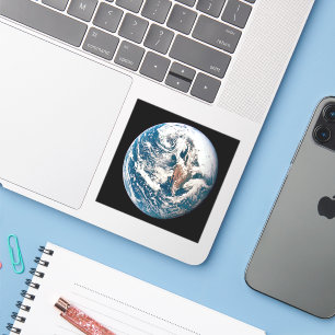 Eine Erde, die aus der Apollo 10 Raumsonde stammt. Aufkleber