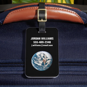 Eine Erde, die aus der Apollo 10 Raumsonde stammt. Gepäckanhänger