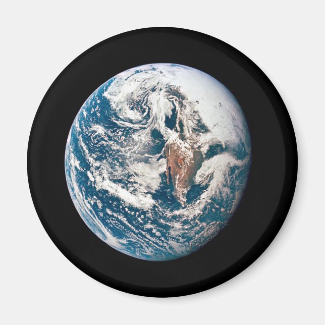 Eine Erde, die aus der Apollo 10 Raumsonde stammt. Magnet (Vorne)