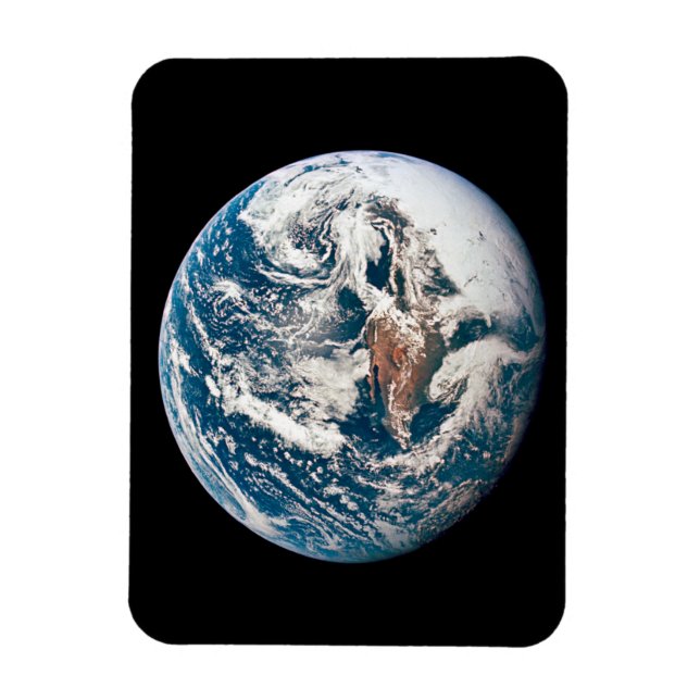 Eine Erde, die aus der Apollo 10 Raumsonde stammt. Magnet (Vertikal)