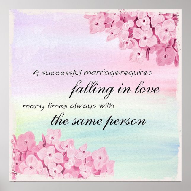 Eine erfolgreiche Ehe Poster (Vorne)