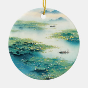 Eine erfrischende Melodie 013 Keramik Ornament
