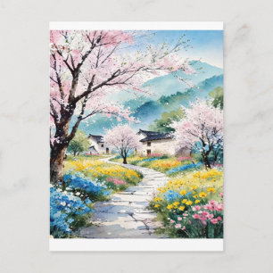 Eine erfrischende Melodie 022 Postkarte