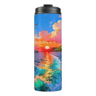 Eine erfrischende Melodie 027 Thermosbecher