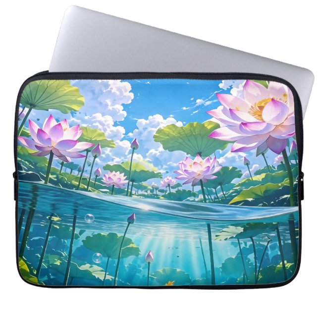 Eine erfrischende Melodie 034 Laptopschutzhülle (Vorderseite)