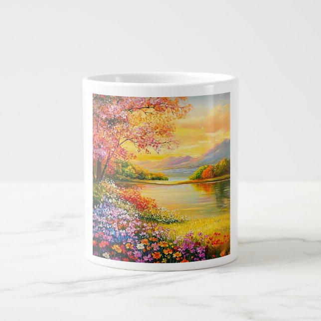 Eine erfrischende Melodie 035 Jumbo-Tasse (Vorderseite)
