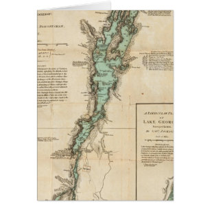 Eine Erhebung über den Champlain-See