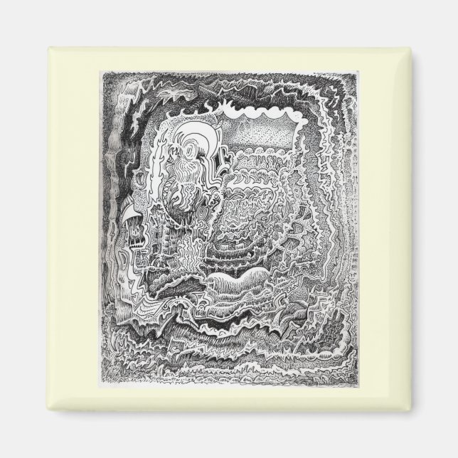 Eine Erinnerung vom alten Gehirn Magnet (Vorne)