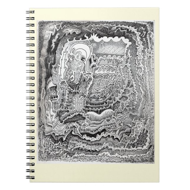 Eine Erinnerung vom alten Gehirn Notizblock (Vorderseite)