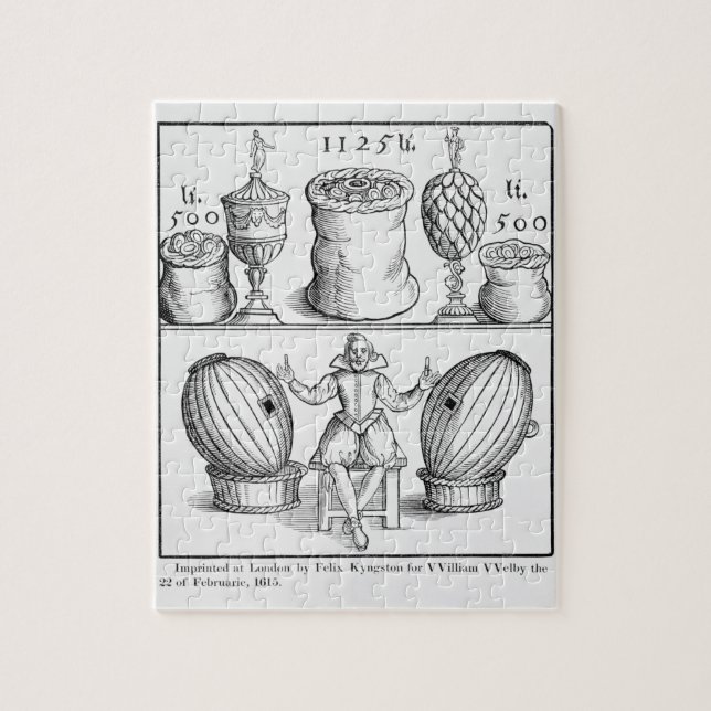 Eine Erklärung, die das Datum des folgenden Puzzle (Vertikal)