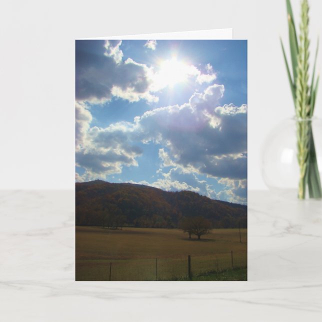 Eine Ermutigungskarte Dankeskarte (Vorderseite)