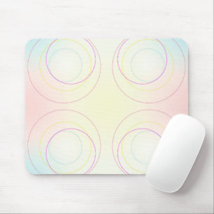 Eine Ernte von Kreisen Mousepad