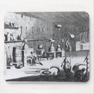 Eine erste Ansicht der praktischen Chemie Mousepad