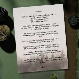 Eine EX Story Breakcard Ankündigung