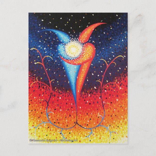 Eine Explosion Postkarte (Vorderseite)