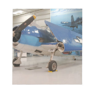Eine F-6F Hellcat-Kampfmaschine aus dem Zweiten We Notizblock
