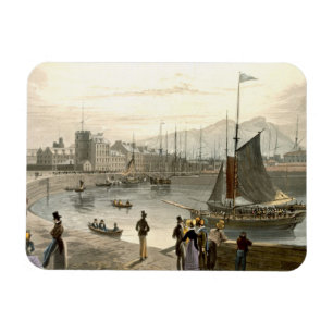 Eine Fähre, die bei Leith, von 'einer Reise um G Magnet