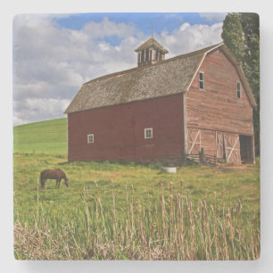 Eine Fahrt durch das Bauernhofland von Palouse 3 Steinuntersetzer