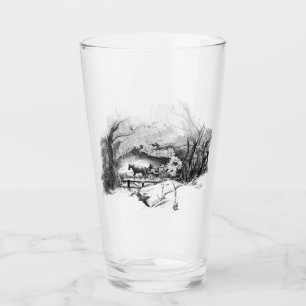 Eine Fahrt durch den Central Park Glass Cup Glas