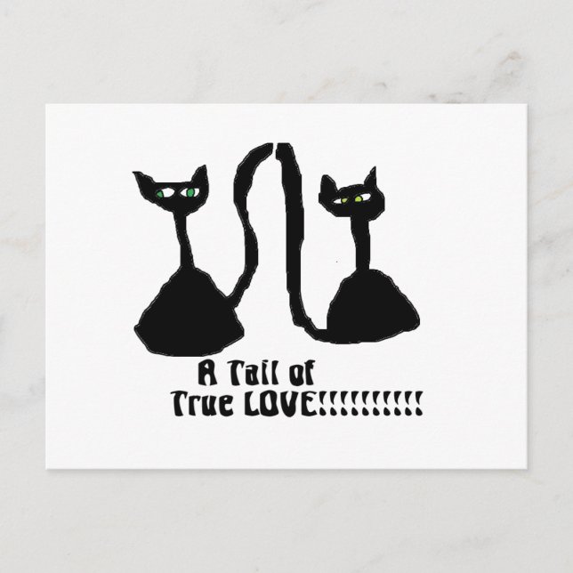 Eine falsche Liebe Postkarte (Vorderseite)