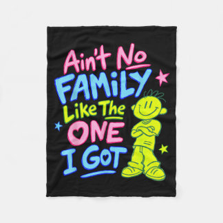 Eine Familie wie die, die man hat, gibt's nicht - Fleecedecke