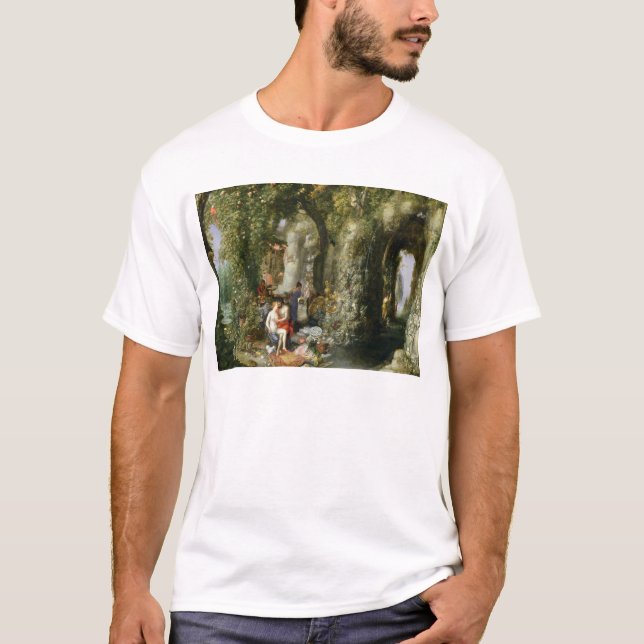 Eine fantastische Höhle mit Odysseus und Kalypso T-Shirt (Vorderseite)