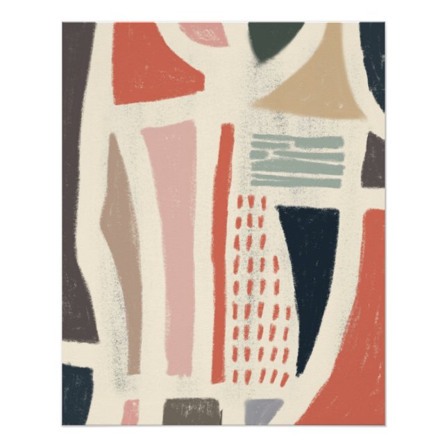eine Farbe der Freude Hochglanzposter Poster (Vorderseite)