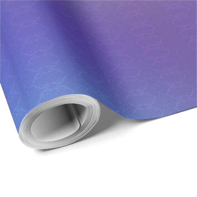 Eine farbenfrohe Rolle Gradienten-Geschenkpapier  Geschenkpapier (Rolleneckpunkt)