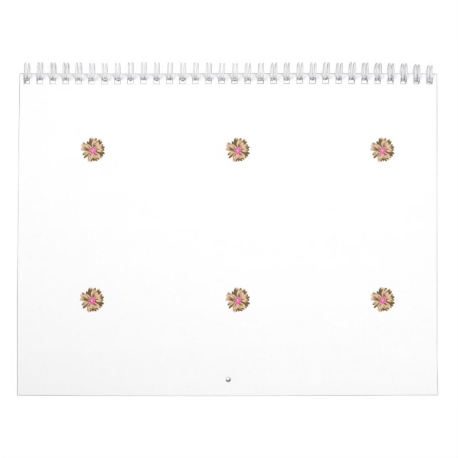 Eine farbenprächtige Blume mit einer einzigartigen Kalender (Titelbild)