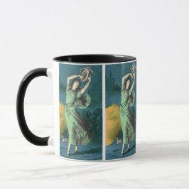 Eine farbige Esmeralda-Illustrations-Tasse Tasse