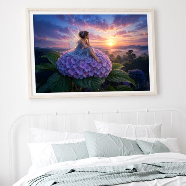 Eine Fee begrüßt den Morgen  Poster (Von Creator hochgeladen)