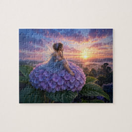 Eine Fee begrüßt den Morgen Puzzle