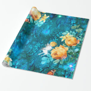 Eine Fee im Garten Serie Design 11 Geschenkpapier