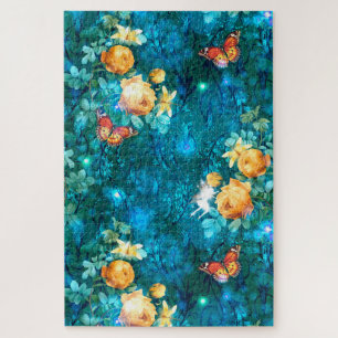 Eine Fee im Garten Serie Design 11 Puzzle