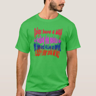 Eine Feier der hundeverliebten Hunde vintage lusti T-Shirt