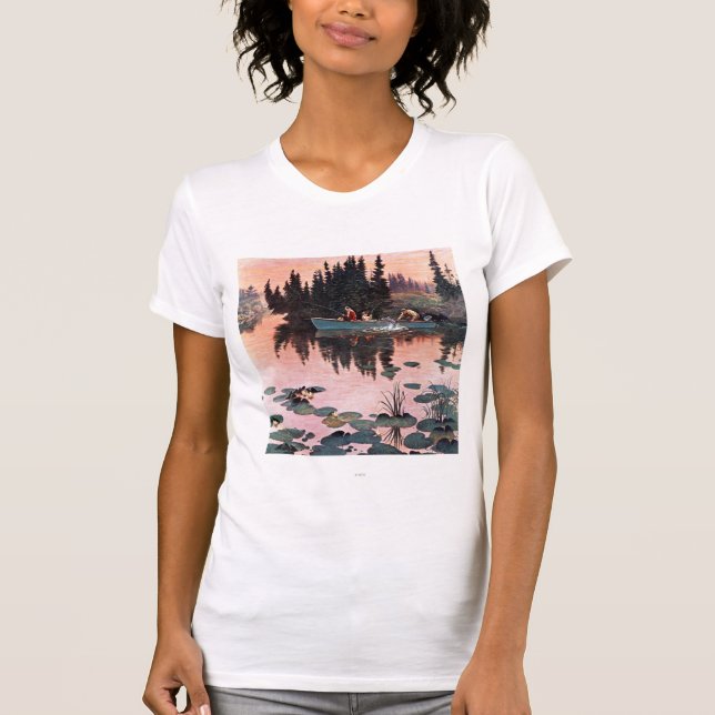 Eine feine Fahne von John Clymer T-Shirt (Vorderseite)