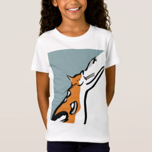 Eine fette Tricolor Funny Cat T-Shirt