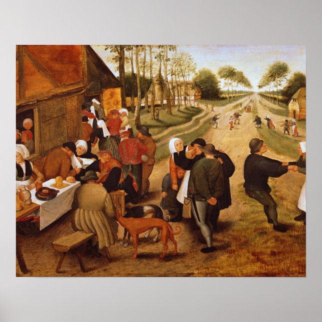 Eine flämische Kermesse Poster (Vorne)