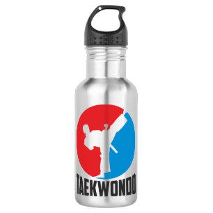 Eine Flasche Wasser. Taekwondo Edelstahlflasche