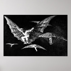 Eine Flugweise, Francisco Goya Poster