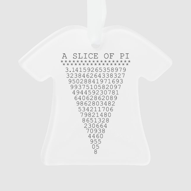 Eine Folie mit Pi-Grafik Ornament (Vorderseite)