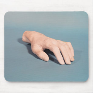 Eine Form der Hand von Frederic Chopin Mousepad