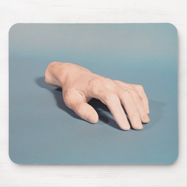 Eine Form der Hand von Frederic Chopin Mousepad (Vorne)