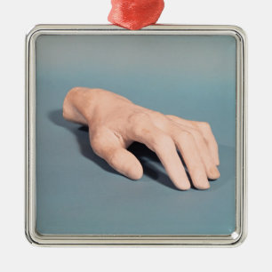 Eine Form der Hand von Frederic Chopin Silbernes Ornament