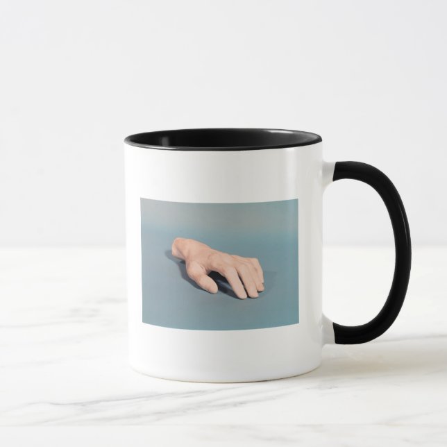 Eine Form der Hand von Frederic Chopin Tasse (Rechts)