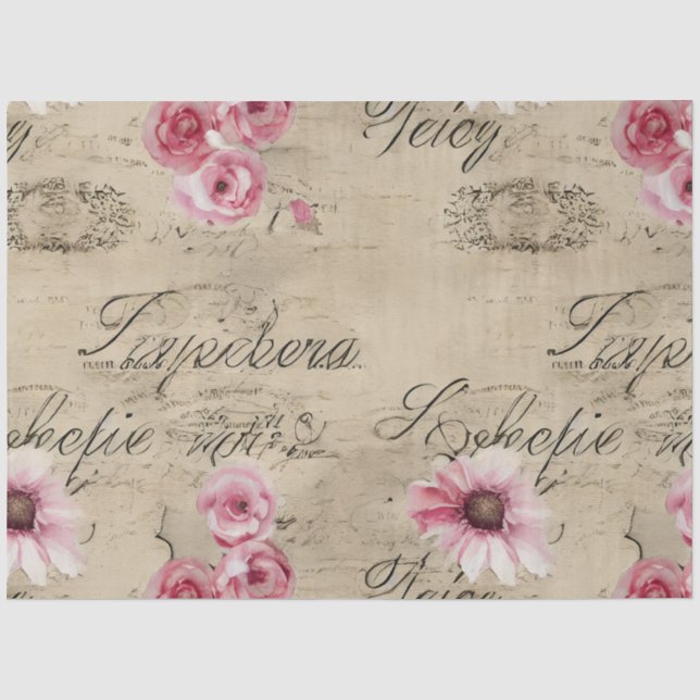 Eine französische Design-Serie 19 Seidenpapier (Vorderseite)