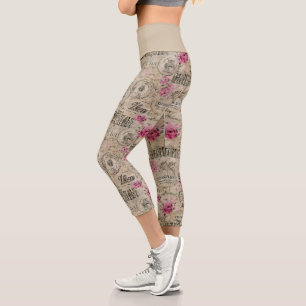 Eine französische Design-Serie 24 Capri Leggings