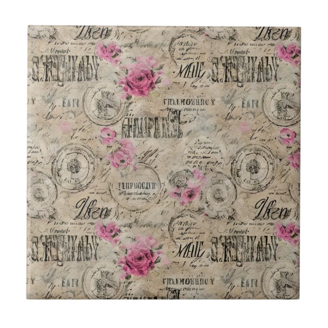 Eine französische Design-Serie 24 Fliese (Vorderseite)